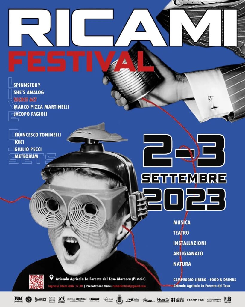 Il Festival musicale e artistico “RICAMI” progettato da To Groove Pistoia arriva a Maresca dal 2 al 3 settembre